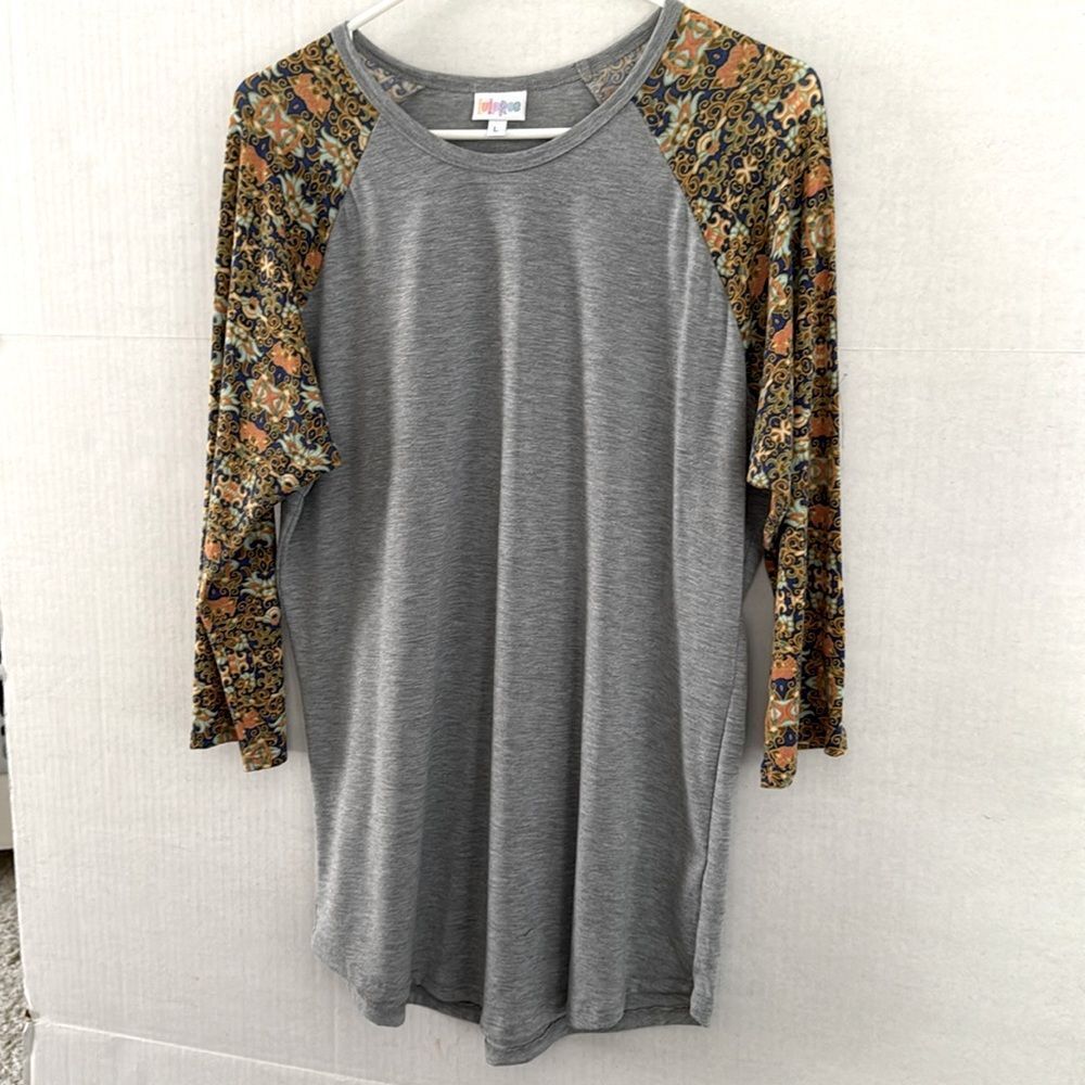 LuLaRoe Randy, Large, Worn once, 96% polyester, 4% spandex
